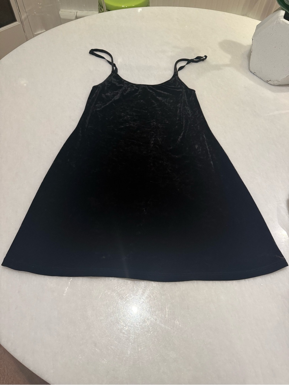 Cosavella Black Velvet Dress